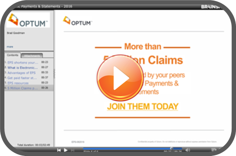 Sing up for Optum's Electronic Payments & Statements - The fastest way to get paid